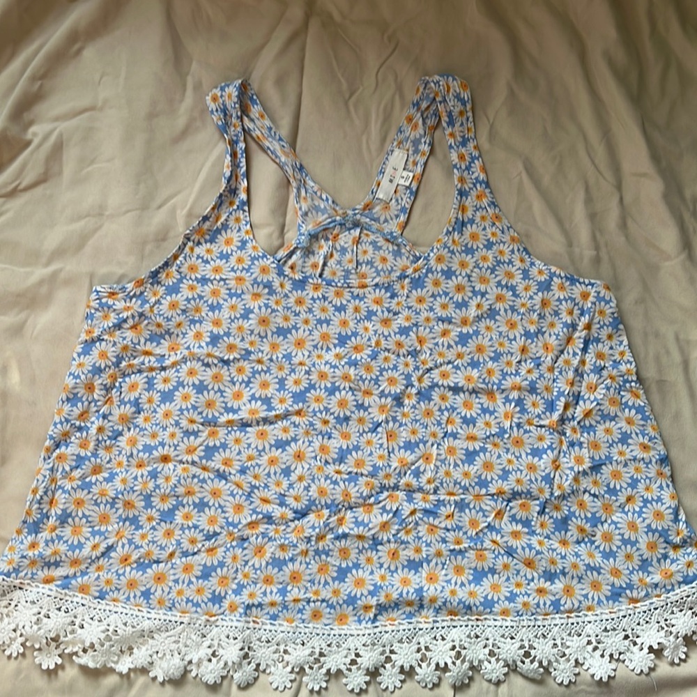 Mine sunflower crop top